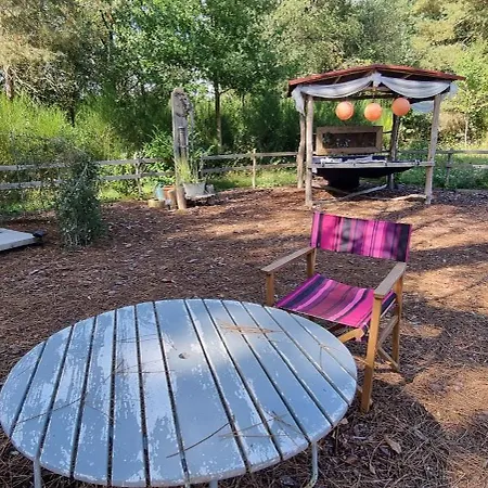 Luxury Safari Tent With Hot Tub At La Fortinerie Luxury tent
